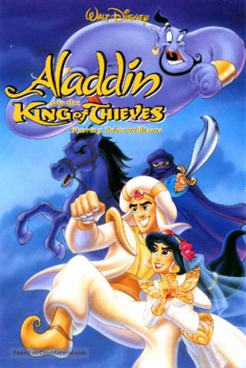 Aladdin And The King Of Thieves Vhs Cover