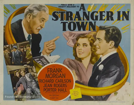 Image result for stranger in town film