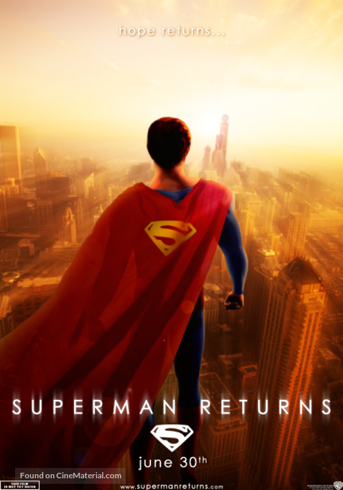 Superman Returns movie poster