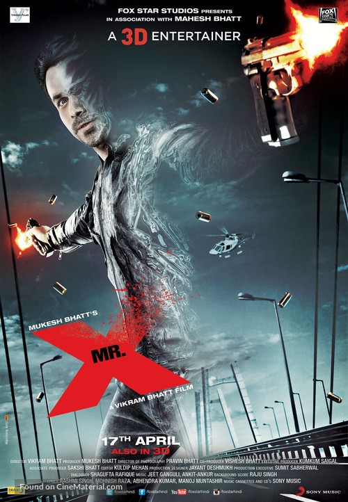 MR X (2015) con EMRAAN HASHMI + Sub. Español + Online Mr-x-indian-movie-poster