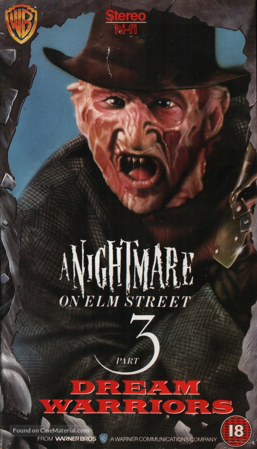 A Nightmare On Elm Street 3: Dream Warriors British movie ...