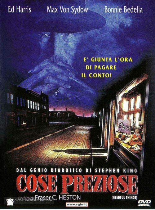 Needful Things Italian dvd cover