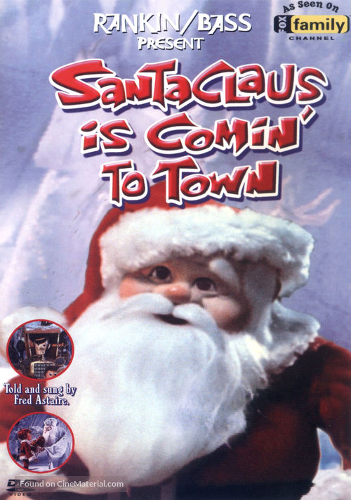 Santa Claus Is Comin To Town 1970 Dvd Movie Cover