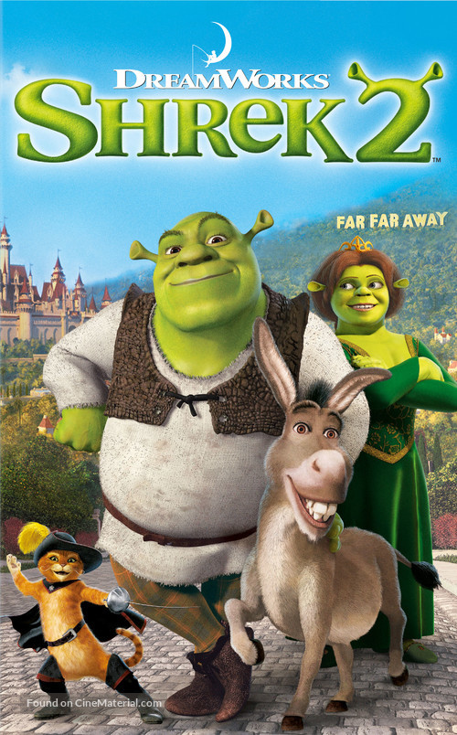 Shrek 2 dvd cover
