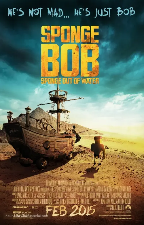 2015 The SpongeBob Movie: Sponge Out Of Water 2015 The SpongeBob Movie: Sponge Out Of Water