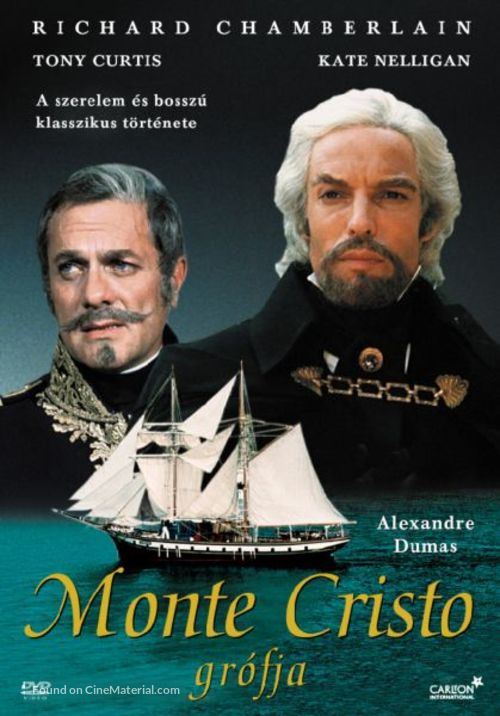 The Count of Monte-Cristo (1975) Hungarian dvd movie cover