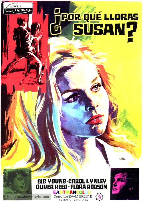 The Shuttered Room 1967 Spanish Movie Poster