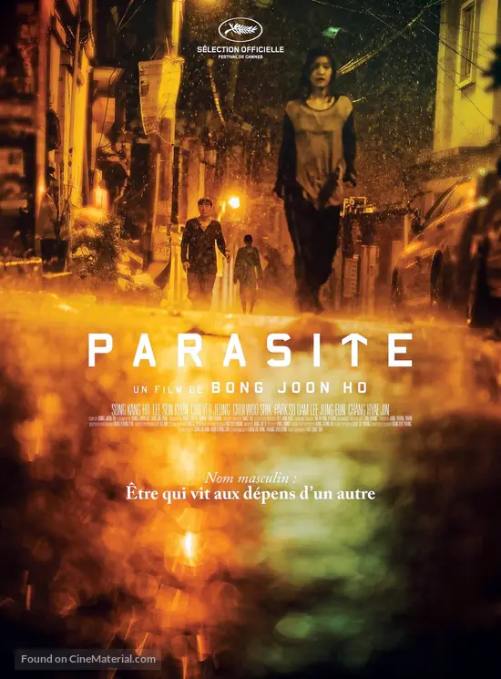 Parasite - French Movie Poster Parasite - French Movie Poster