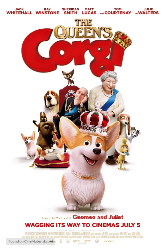 Resultado de imagem para queen's corgi poster