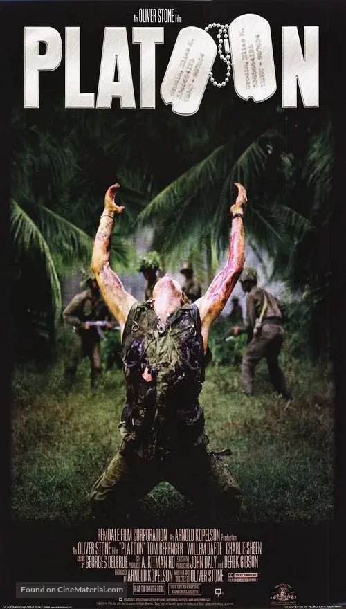 Platoon (1986) movie poster