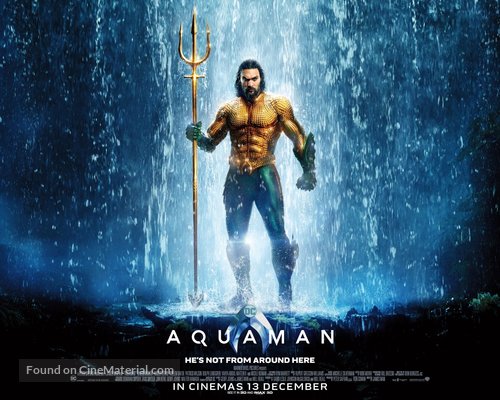 Aquaman Singaporean movie poster