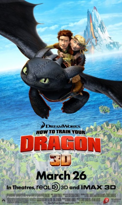 How to Train Your Dragon movie poster