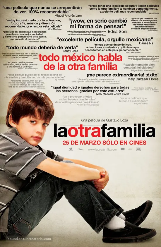La otra familia (2011) Mexican movie poster