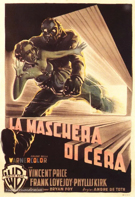 House Of Wax Italian Movie Poster House Of Wax Italian Movie Poster