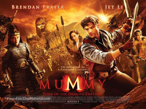 The Mummy: Tomb of the Dragon Emperor (2008) British movie ...