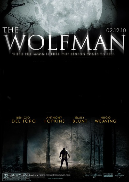 The Wolfman movie poster