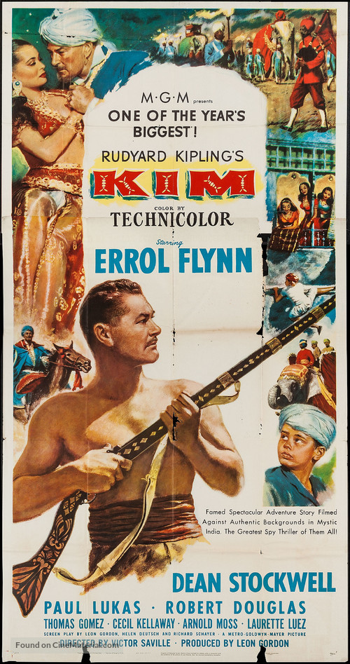 Kim (1950) movie poster