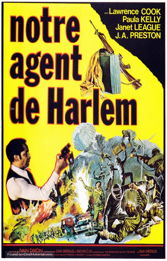 The Spook Who Sat By The Door 1973 French Movie Poster