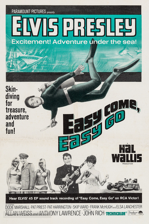 Easy Come Easy Go Movie Poster 