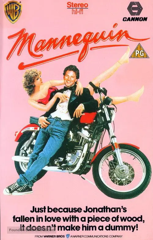 Mannequin (1987) British vhs movie cover