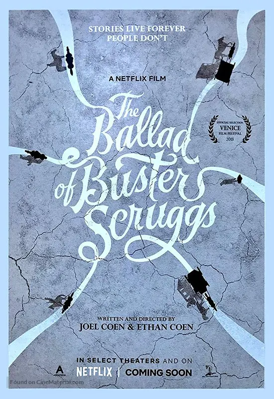 The Ballad of Buster Scruggs movie poster