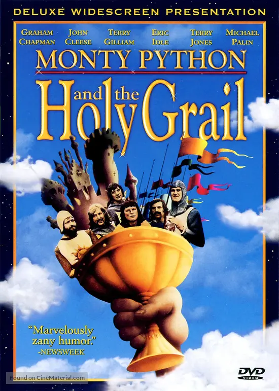 Monty Python And The Holy Grail Dvd Cover Monty Python And The Holy Grail Dvd Cover