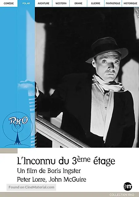 Stranger On The Third Floor 1940 French Dvd Movie Cover