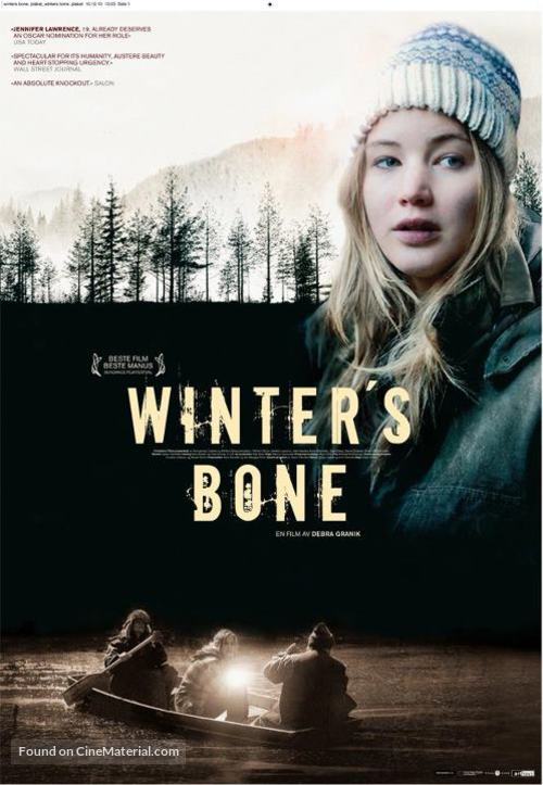 Winter's Bone Norwegian movie poster