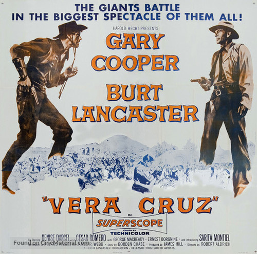 Vera Cruz (1954) movie poster