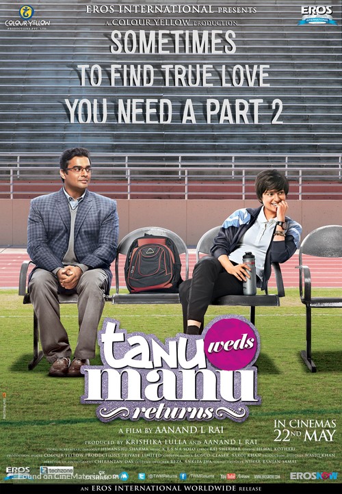 TANU WEDS MANU RETURNS (2015) con Kangana Ranaut + Jukebox + Mashup + Sub. Español + Online Tanu-weds-manu-returns-indian-movie-poster