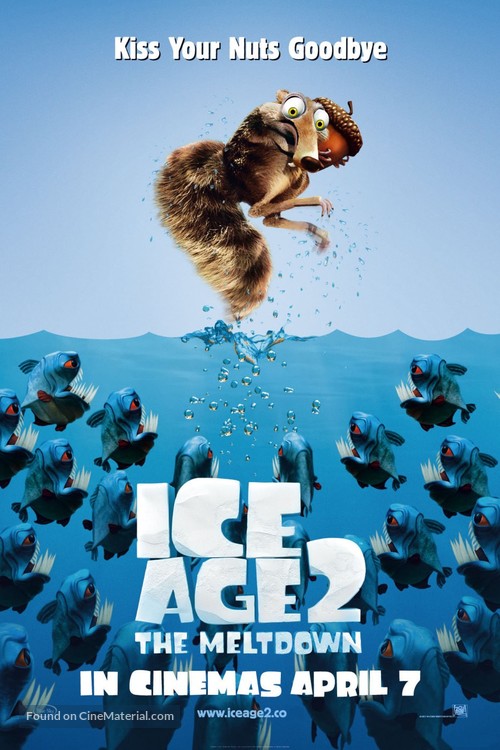 Ice Age: The Meltdown British movie poster