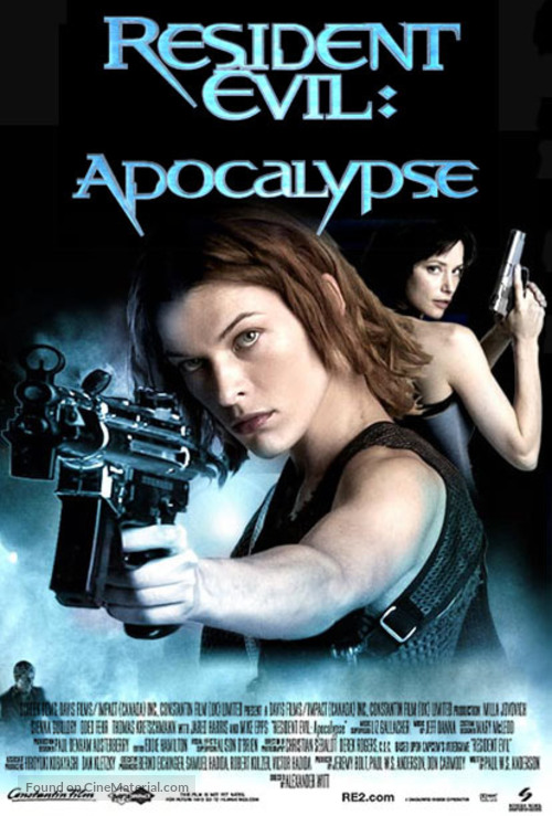 Resident Evil Apocalypse Movie Poster
