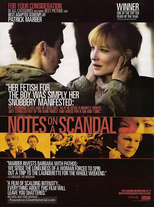 2006 Notes On A Scandal 2006 Notes On A Scandal