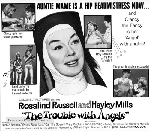 Image result for The TRouble with Angels 1966 posters