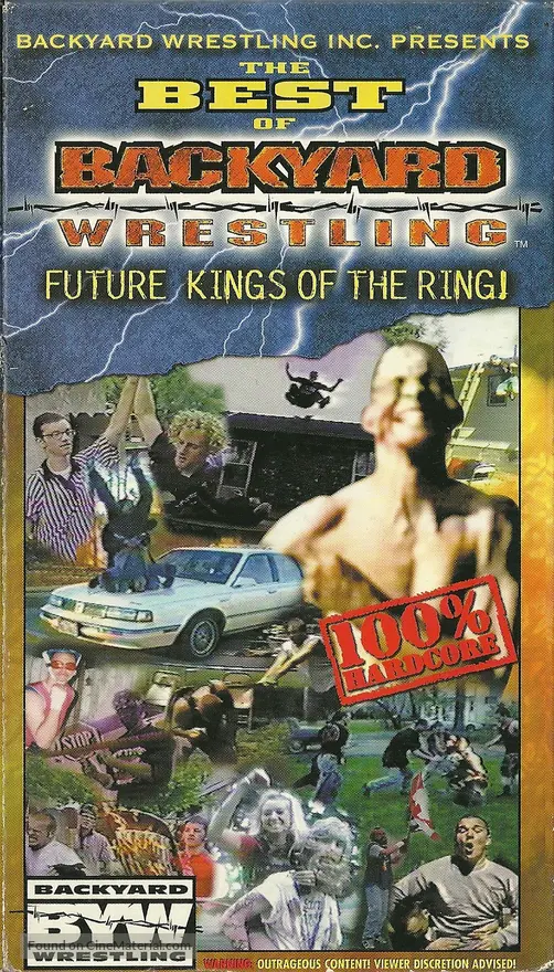 Best Of Backyard Wrestling Volume 1 2001 Vhs Movie Cover