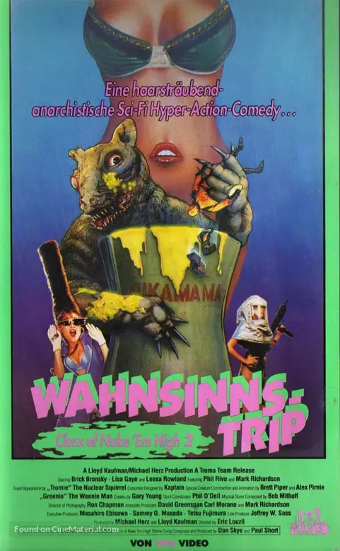 Class Of Nuke Em High 2 Subhumanoid Meltdown Class of Nuke 'Em High Part II: Subhumanoid Meltdown (1991) German