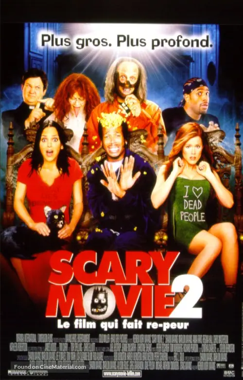 Scary Movie 2 (2001) French movie poster