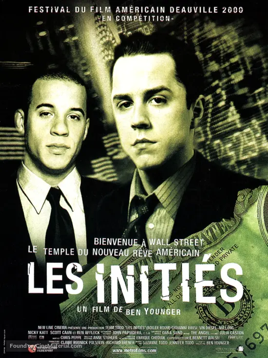 Boiler Room 2000 French Movie Poster
