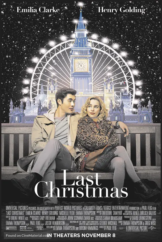 Resultado de imagen para the last christmas poster