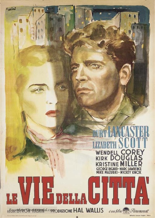 I Walk Alone 1947 Italian Movie Poster