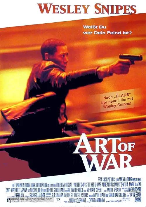 The Art Of War (2000) German movie poster