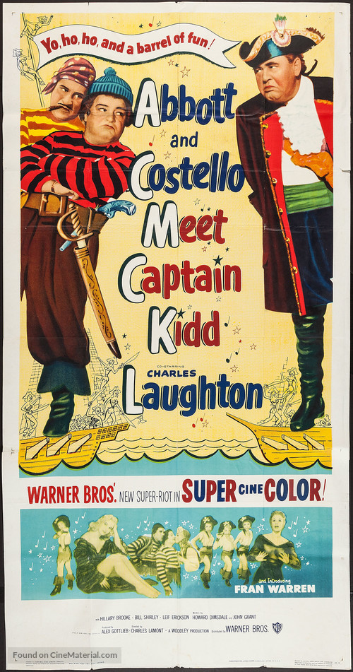 Abbott and Costello Meet Captain Kidd movie poster
