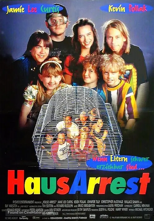 House Arrest (1996) German movie poster