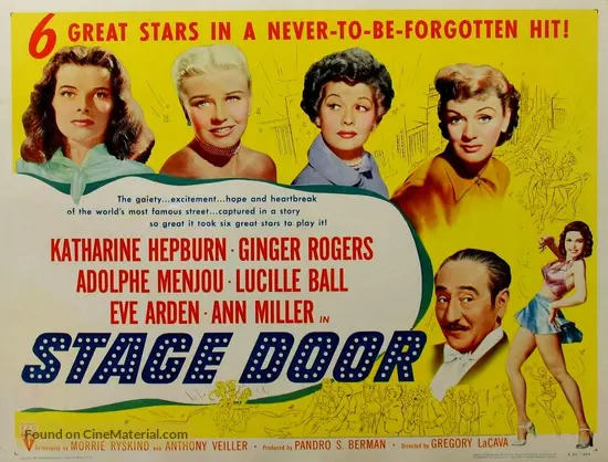 Stage Door 1937 Movie Poster