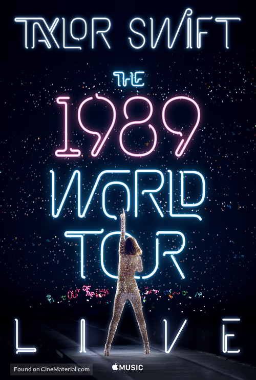 taylor swift 1989 tour movie where to watch