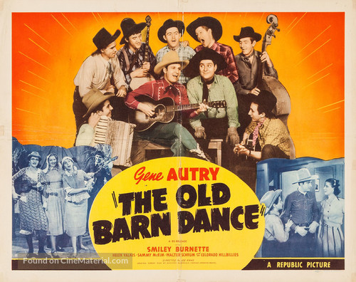 The Old Barn Dance 1938 Movie Poster