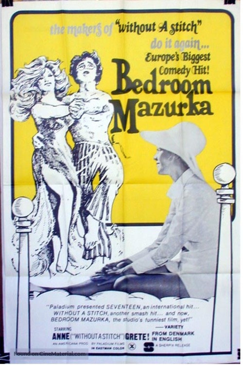 Mazurka Pa Sengekanten 1970 Movie Poster