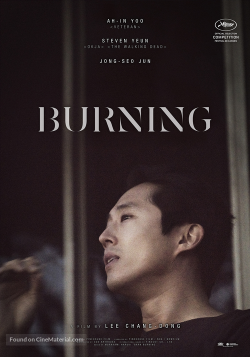 Image result for Burning film film poster