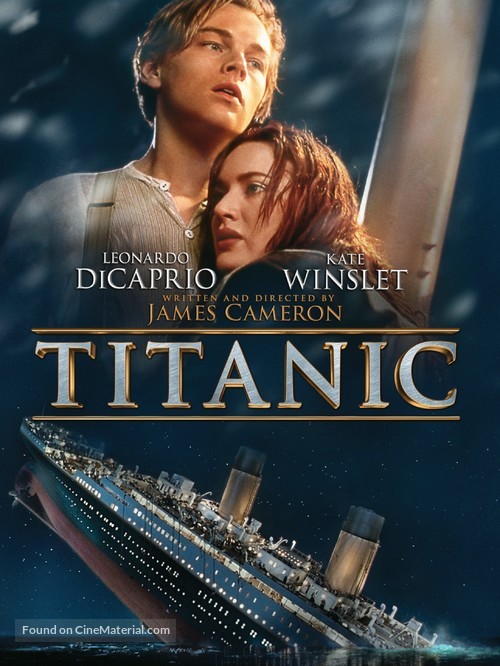Titanic (1997) dvd movie cover