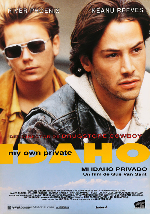 My Own Private Idaho (1991) Spanish movie poster